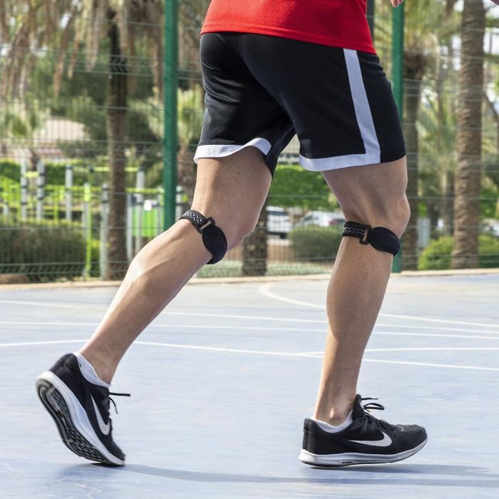 Banda de Sujeción para Rótula Forcnee InnovaGoods 2 Unidades 12 Banda de Sujeción para Rótula Forcnee InnovaGoods 2 Unidades 12