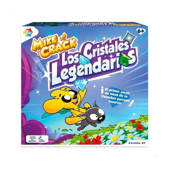 Juego de mesa mike crack ¡los cristales legendarios!