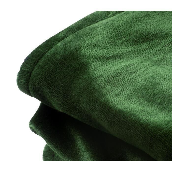 Manta eléctrica DOMO - 10 posiciones de calor - Alivia y estimula - Polar de franela - 180x160 cm - Verde 1 Manta eléctrica DOMO - 10 posiciones de calor - Alivia y estimula - Polar de franela - 180x160 cm - Verde 1