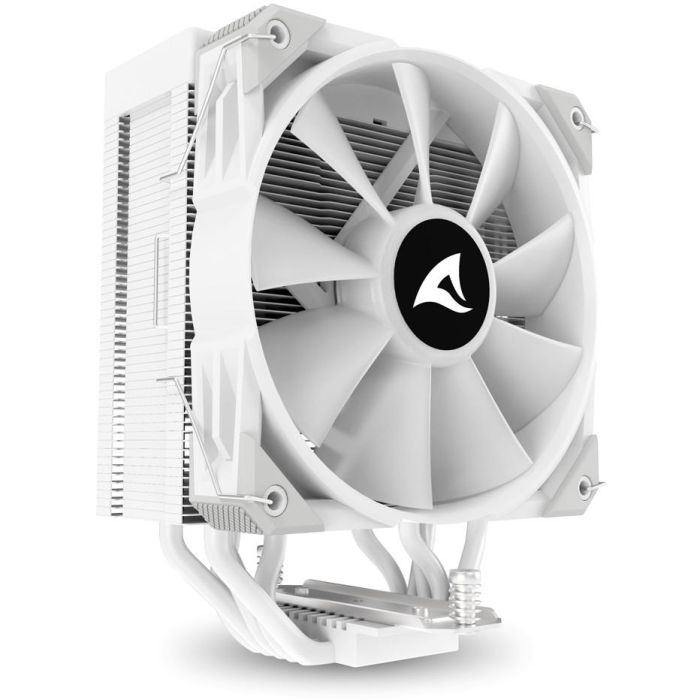 SHARKOON A50 Ventilador CPU RGB Blanco Refrigerador de Aire 12cm 500-1800 RPM 121.55 m³/h para Procesador 1 SHARKOON A50 Ventilador CPU RGB Blanco Refrigerador de Aire 12cm 500-1800 RPM 121.55 m³/h para Procesador 1