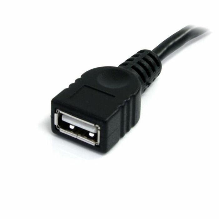 Cable USB Startech USBEXTAA3BK USB A Negro 2