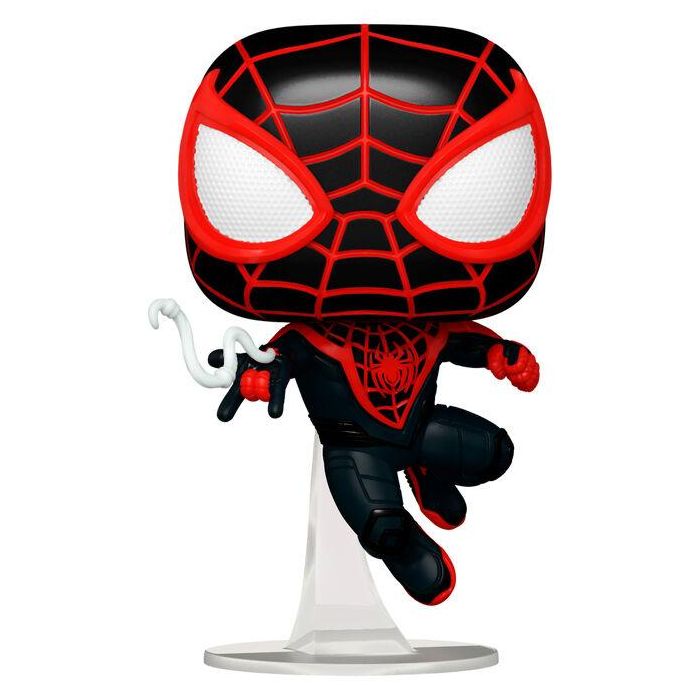 Figura POP Marvel Spiderman 2 Miles Morales Upgraded Suit 1