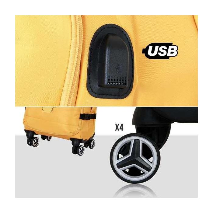 Karactermania Maleta Cabina El Rey León Face 4 Ruedas 35x20x55 cm 6