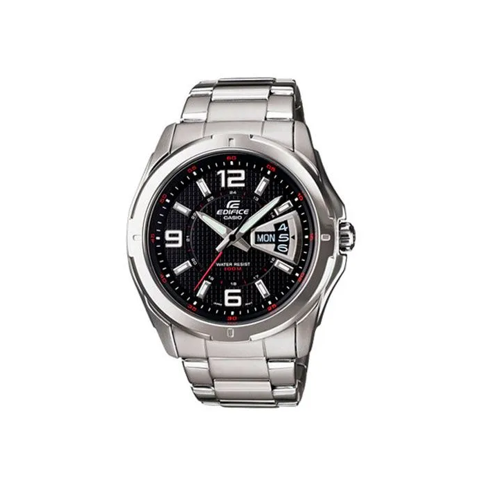 Casio EF-129D-1AVEF Reloj para Hombre de Acero con Esfera Negra, Analógico, 10 ATM Casio EF-129D-1AVEF Reloj para Hombre de Acero con Esfera Negra, Analógico, 10 ATM