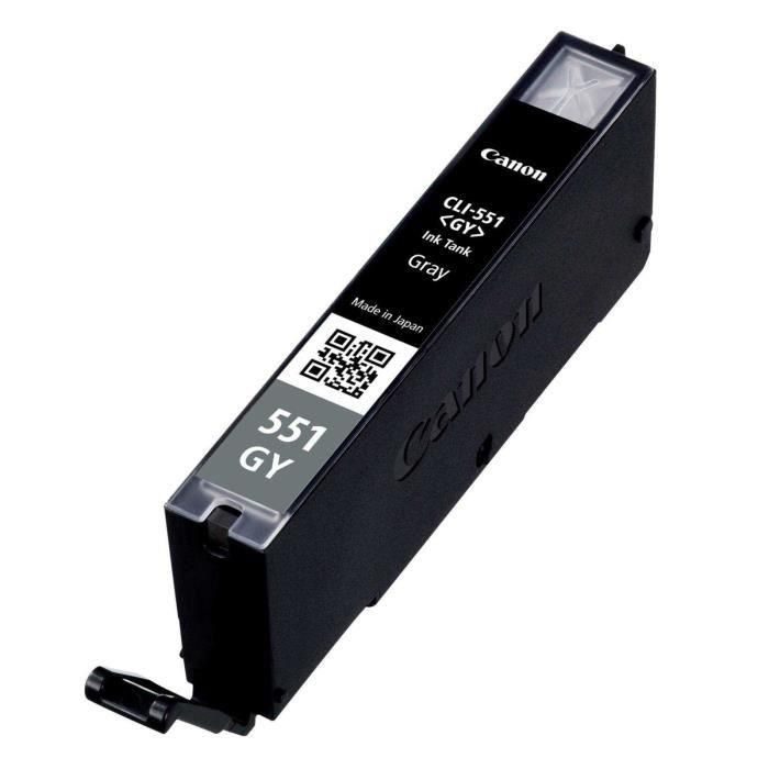 Canon MG-5450/6350 IP7250 Cartucho Gris CLI-551 1 Canon MG-5450/6350 IP7250 Cartucho Gris CLI-551 1