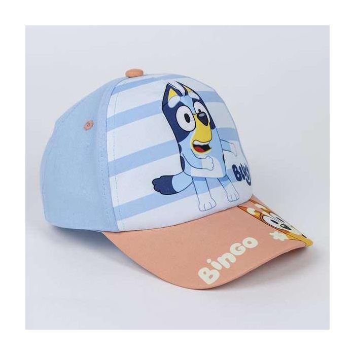 Saquito con toalla y gorra infantil bluey 4