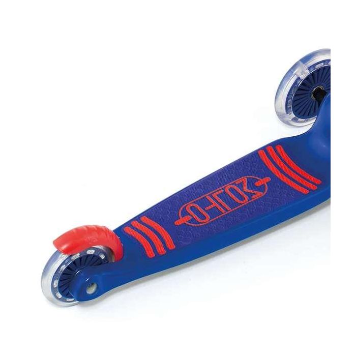 Patinete maxi scooter azul 3 ruedas con luces 56 cm 1 Patinete maxi scooter azul 3 ruedas con luces 56 cm 1