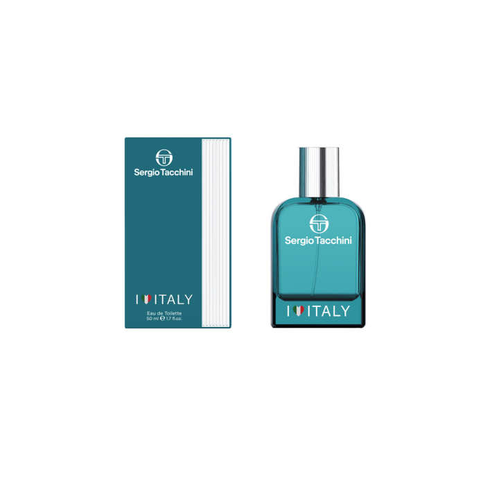 Sergio Tacchini I Love Italy Edt Men'S Perfume 50 mL With Gift Samples