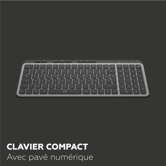 Teclado Mobility Lab KP450W Compact Negro Gris 11 Teclado Mobility Lab KP450W Compact Negro Gris 11