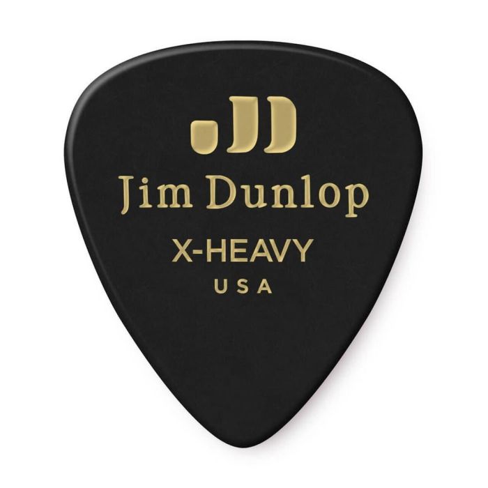 Dunlop Pack 72 Púas Genuine Celluloid Classic Negra - X Heavy
