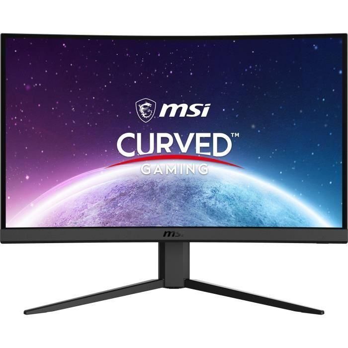 Pantalla PC Gamer curva - MSI - G24C4 E2 - 24 FHD - Panel VA - 180Hz - 1ms - Sincronización adaptativa - 2 HDMI 1 DP Pantalla PC Gamer curva - MSI - G24C4 E2 - 24 FHD - Panel VA - 180Hz - 1ms - Sincronización adaptativa - 2 HDMI 1 DP
