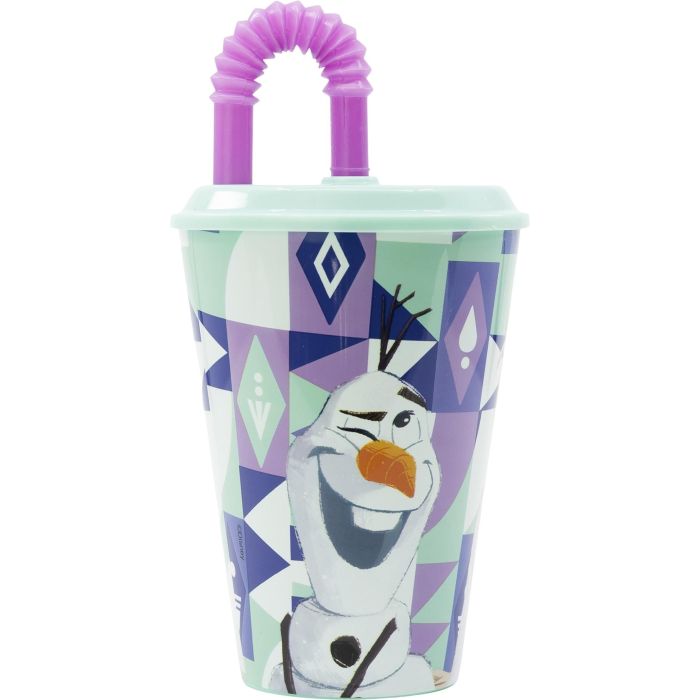 Vaso con Pajita Frozen CZ11363 430 ml Vaso con Pajita Frozen CZ11363 430 ml