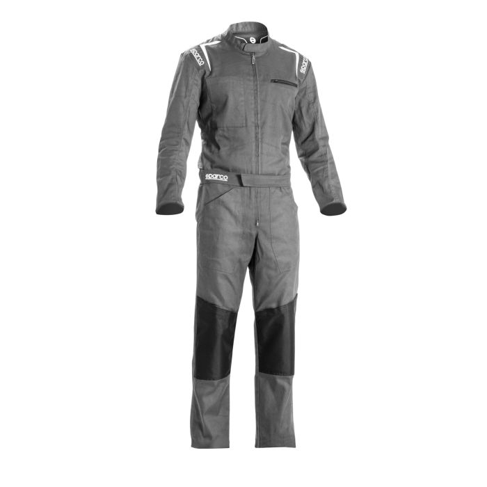 Sparco S002019GR3L Mono de trabajo Tuta MS-5 gris Talla L, codo reforzado, rodilleras extraíbles y panel elástico Sparco S002019GR3L Mono de trabajo Tuta MS-5 gris Talla L, codo reforzado, rodilleras extraíbles y panel elástico
