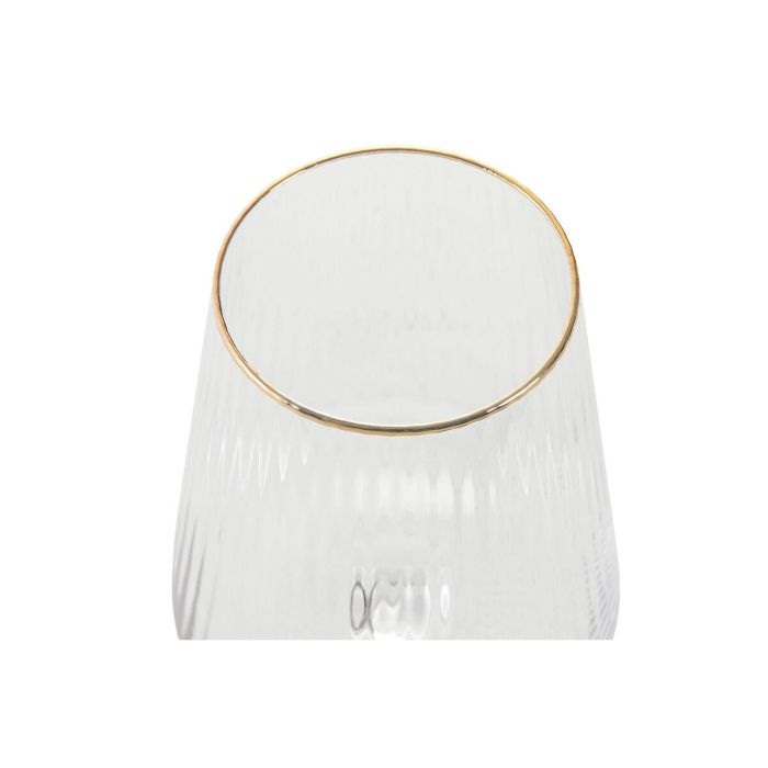 Copa Basicos DKD Home Decor Transparente Dorado 8.5 x 22.5 x 8.5 cm Set de 6 1 Copa Basicos DKD Home Decor Transparente Dorado 8.5 x 22.5 x 8.5 cm Set de 6 1