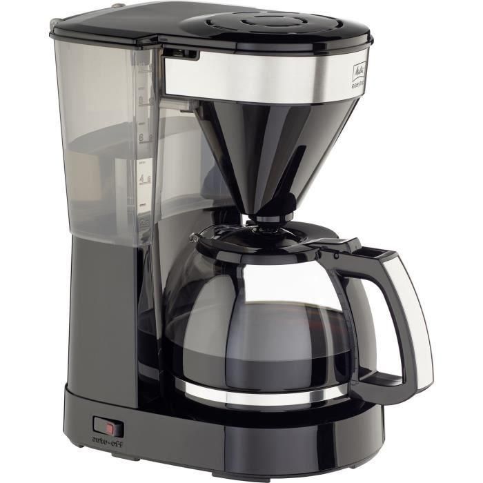 Melitta 1023-04 Easy Top II Cafetera con filtro 1050 W Negro