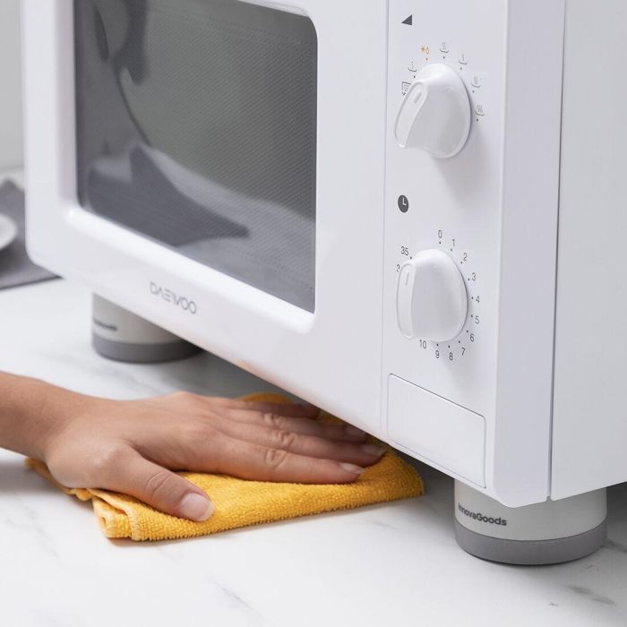 Set de Pies Antivibración Apilables Novib InnovaGoods 4 Unidades 8 Set de Pies Antivibración Apilables Novib InnovaGoods 4 Unidades 8