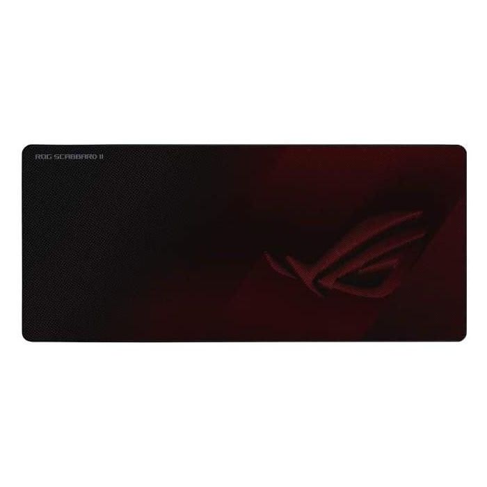 ASUS ROG Strix Scabbard II Alfombrilla de ratón para juegos 900x400mm Negro/Rojo - 90MP0210-BPUA00