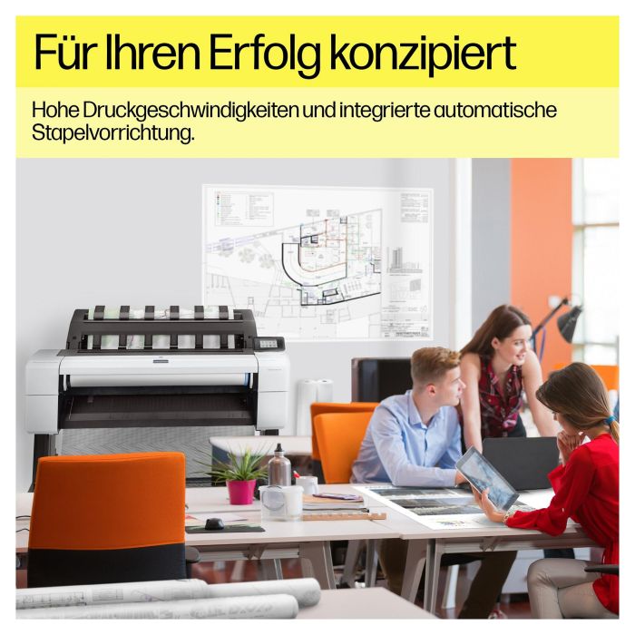 HP Impresora gran formato DesignJet T1600 36-in Printer 4