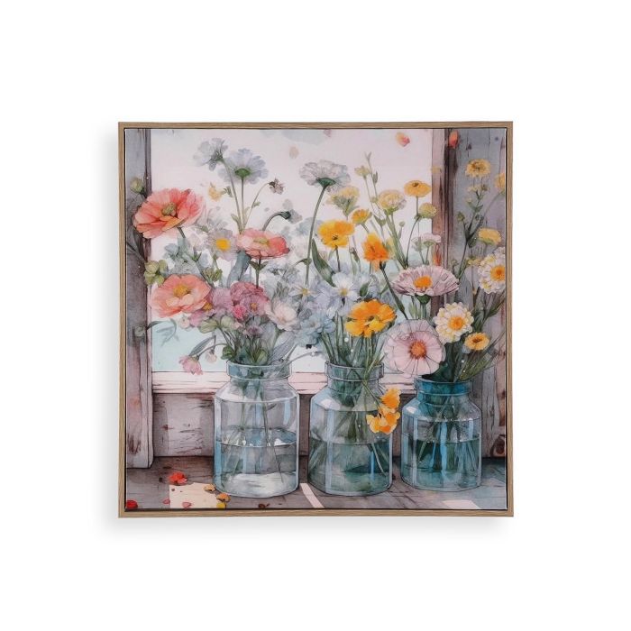 Lienzo 40 X 40 Ramos Silvestres Versa (4 Unidades) Lienzo 40 X 40 Ramos Silvestres Versa (4 Unidades)