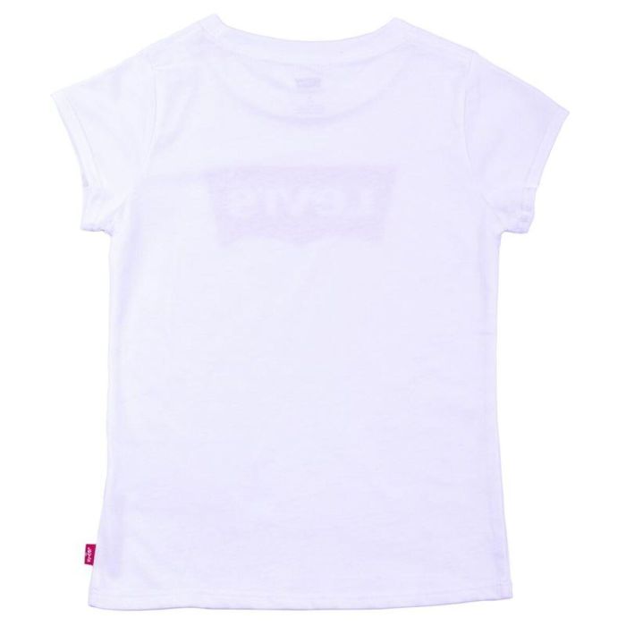 Camiseta de Manga Corta Infantil Levi's Batwing Boys Blanco 1
