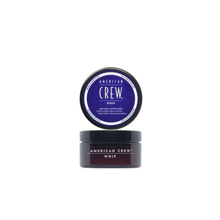 American Crew WHIP LIGHT HOLD NATURAL SHINE 85G - Fijación ligera y brillo natural para cabello saludable