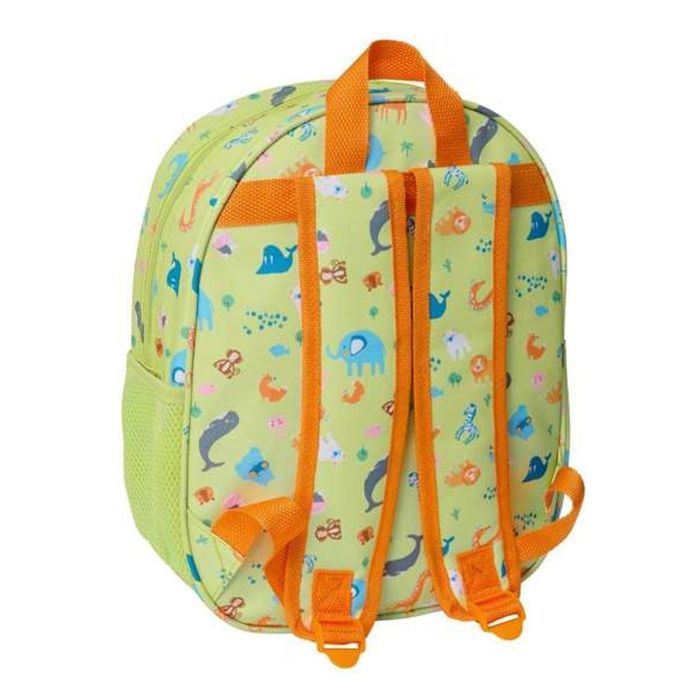 Mochila Escolar 3D Safta 27 x 33 x 10 cm León 1