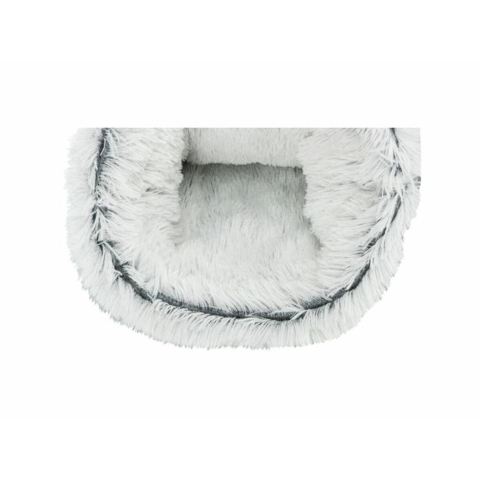 Cama para mascota Trixie Harvey Blanco Negro Gris Poliéster Felpa Ø 30 × 50 CM 3 Cama para mascota Trixie Harvey Blanco Negro Gris Poliéster Felpa Ø 30 × 50 CM 3