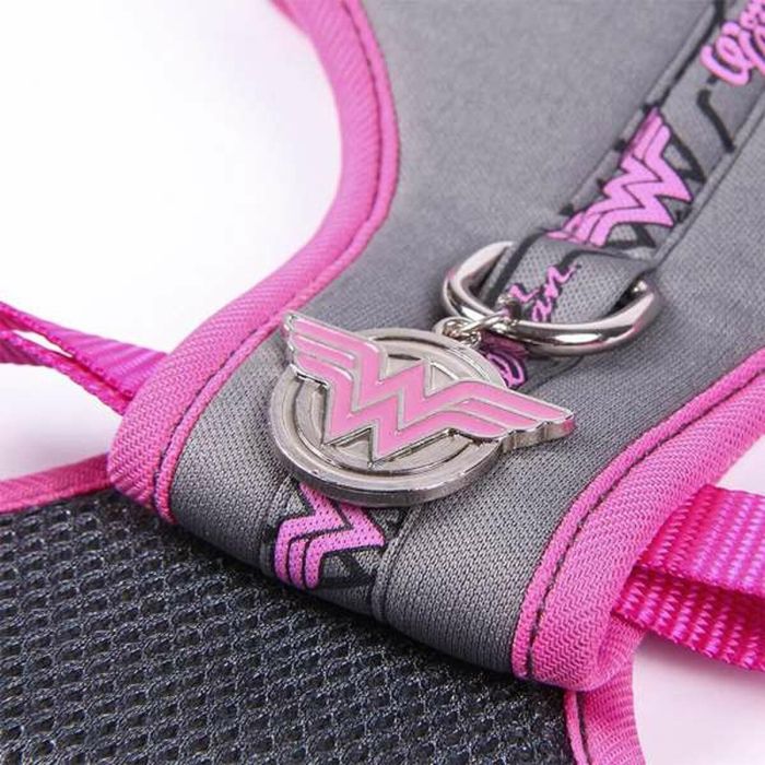 Arnés para Perro Wonder Woman Rosa S/M 3