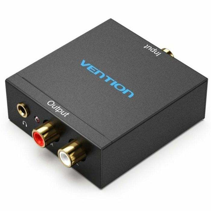 Vention BDFB0 Convertidor de Audio Digital a Analógico (DAC) 192kHz Decodificador - SPDIF Toslink, Coaxial a 2x RCA & 3.5mm Jack Vention BDFB0 Convertidor de Audio Digital a Analógico (DAC) 192kHz Decodificador - SPDIF Toslink, Coaxial a 2x RCA & 3.5mm Jack