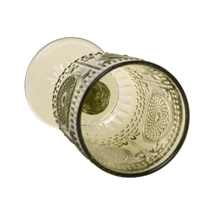Copa Colonial DKD Home Decor Verde 8.3 x 16.5 x 8.3 cm Set de 6 3