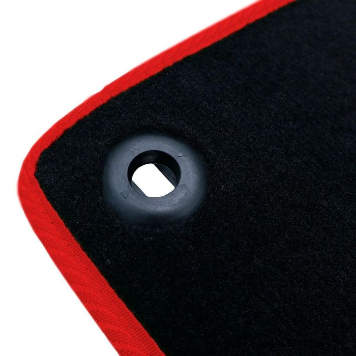 Set de Alfombrillas para Coche OCC Motorsport OCCHN0010RD 5 Piezas 6