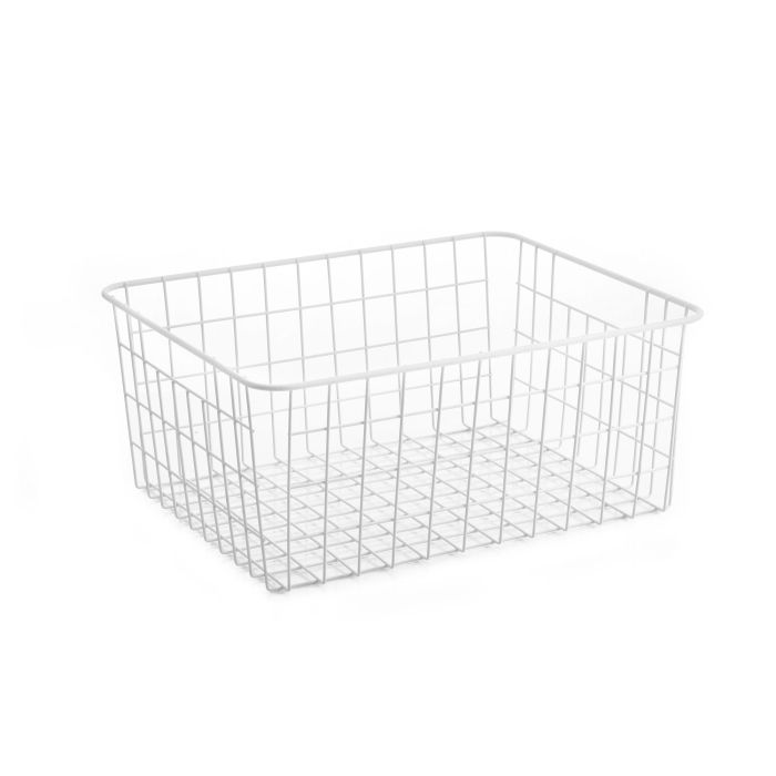 Cesta de Metal Organizadora 36x29x15.5 cm Confortime (12 Unidades) 8 Cesta de Metal Organizadora 36x29x15.5 cm Confortime (12 Unidades) 8