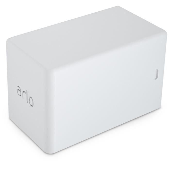 Arlo VMA5420-10000S Batería recargable XL de alta capacidad, color blanco Arlo VMA5420-10000S Batería recargable XL de alta capacidad, color blanco