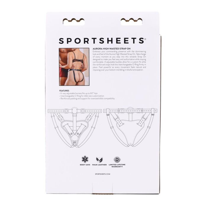 Arnés Sportsheets Negro 10 Arnés Sportsheets Negro 10