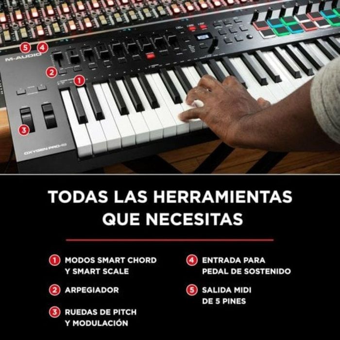 Teclado M-Audio OXYGEN PRO 49 6