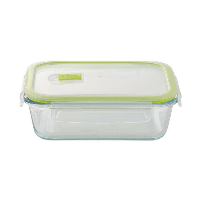 San Ignacio Fiambrera hermética rectangular borosilicato Expert 1040 ml, apta para temperaturas extremas y lavavajillas, modelo SG-4702 1