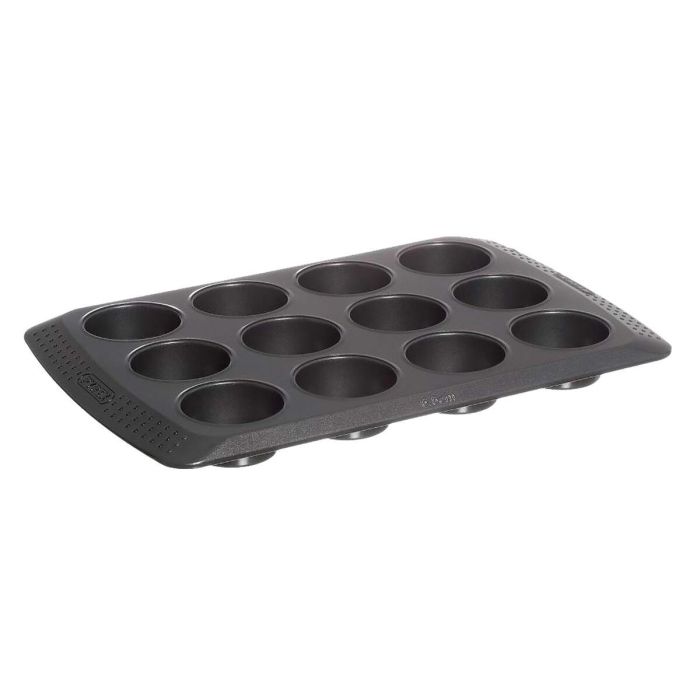 Molde para Tartaletas Pyrex Magic Negro 31 x 26 x 4 cm (6 Unidades) 1