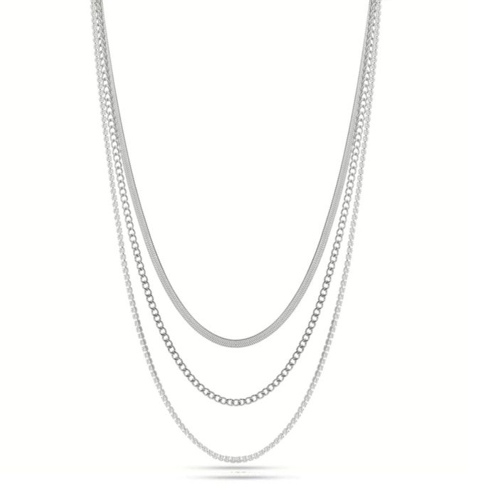 Collar Mujer LIU JO LJ2645 Plateado