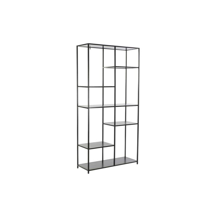 Estanteria Loft DKD Home Decor Negro 33 x 180 x 90 cm Estanteria Loft DKD Home Decor Negro 33 x 180 x 90 cm