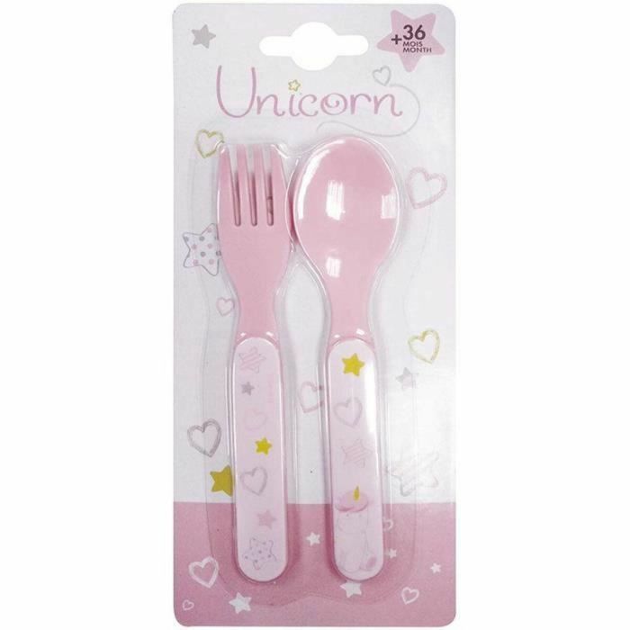 Fun House 006319 Set de Vajilla Infantil Unicornio con 2 Platos, 2 Cubiertos y 1 Peluche 4 Fun House 006319 Set de Vajilla Infantil Unicornio con 2 Platos, 2 Cubiertos y 1 Peluche 4