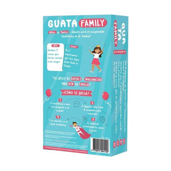 Asmodee Juego Guatafamily Padres E Hijos, Juego de Rapidez e Imaginación para Familiares a partir de 8 años, Español 8