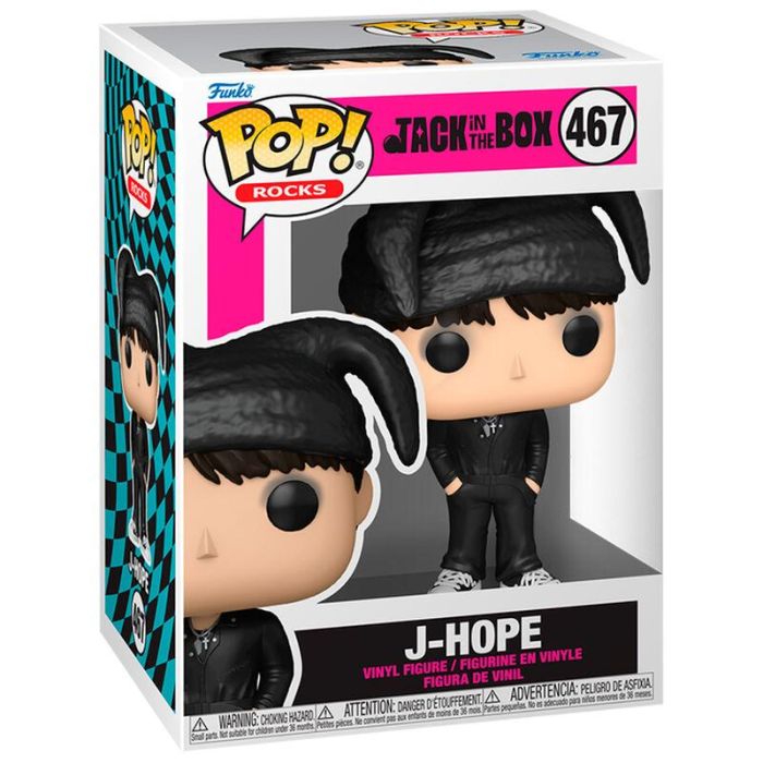 Funko POP Figura Jack in the Box J-Hope Vinilo 9cm Caja Regalo