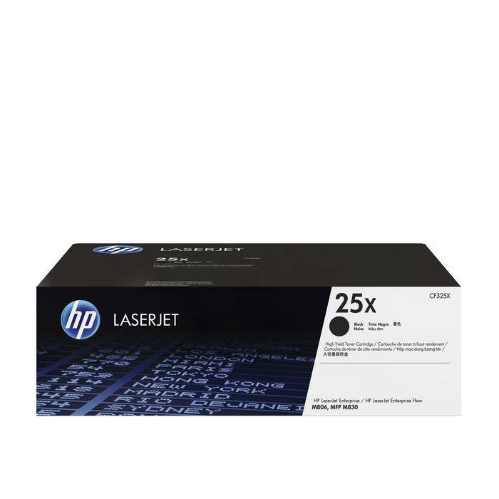 HP 25X High Yield Black Original LaserJet Toner Cartridge HP 25X High Yield Black Original LaserJet Toner Cartridge