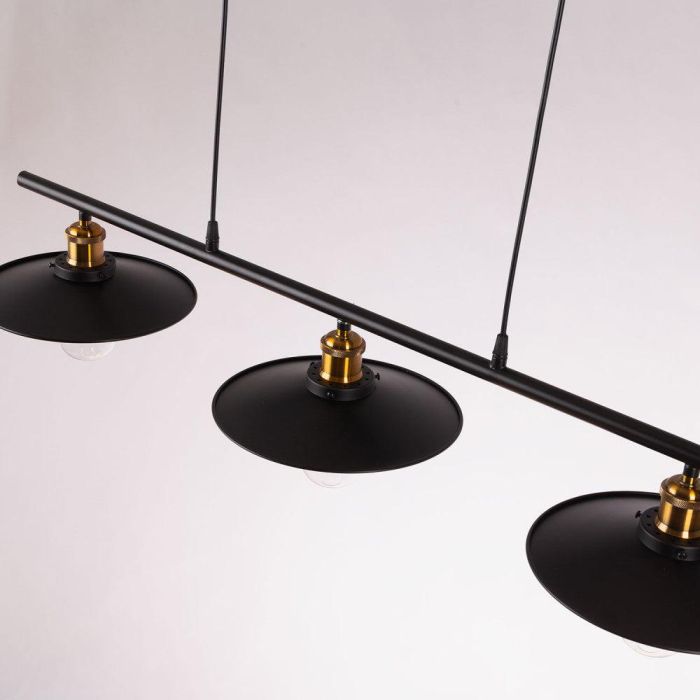 SKD-P80008 Lámpara Colgante Burnaby Metal Diseño Industrial Elegante compatible LED E27 RGB CCT Salón Comedor Cocina Oficina 6 SKD-P80008 Lámpara Colgante Burnaby Metal Diseño Industrial Elegante compatible LED E27 RGB CCT Salón Comedor Cocina Oficina 6