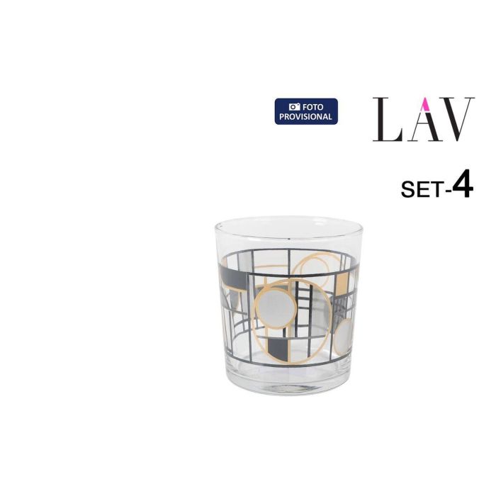 Vaso para Cerveza LAV BDG386SB4942 4 Piezas (6 Unidades) 1 Vaso para Cerveza LAV BDG386SB4942 4 Piezas (6 Unidades) 1