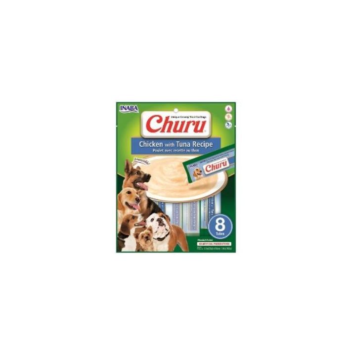 Churu Dog Receta De Pollo Con Atun (8P) 1 Bolsa De 8 Sticks Churu Dog Receta De Pollo Con Atun (8P) 1 Bolsa De 8 Sticks
