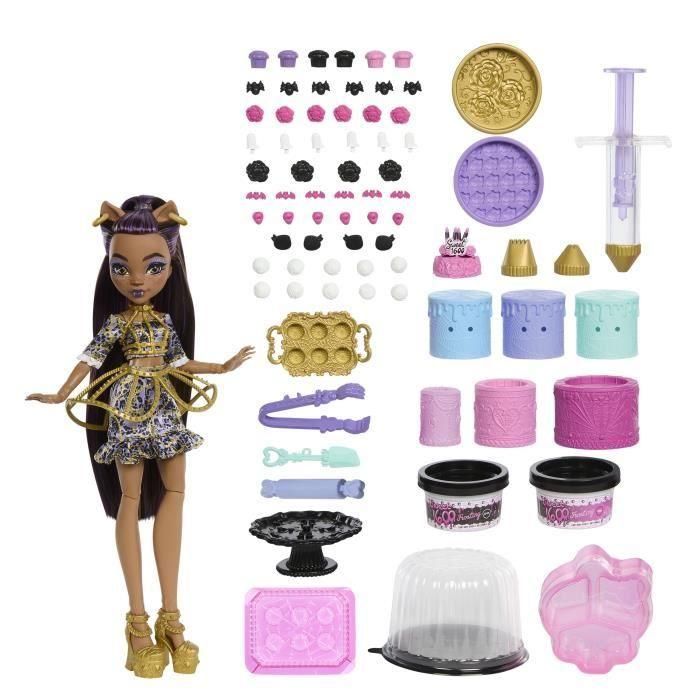 Kit de pastel de cumpleaños de Clawdeen Wolf de Monster High - Monster High - JBG78 1 Kit de pastel de cumpleaños de Clawdeen Wolf de Monster High - Monster High - JBG78 1
