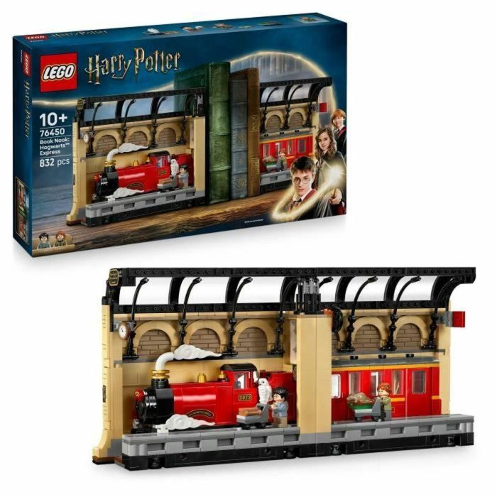 LEGO 76450 Harry Potter Book Nook Modelo Expreso de Hogwarts – Juego de Construcción para Niños a partir de 10 Años