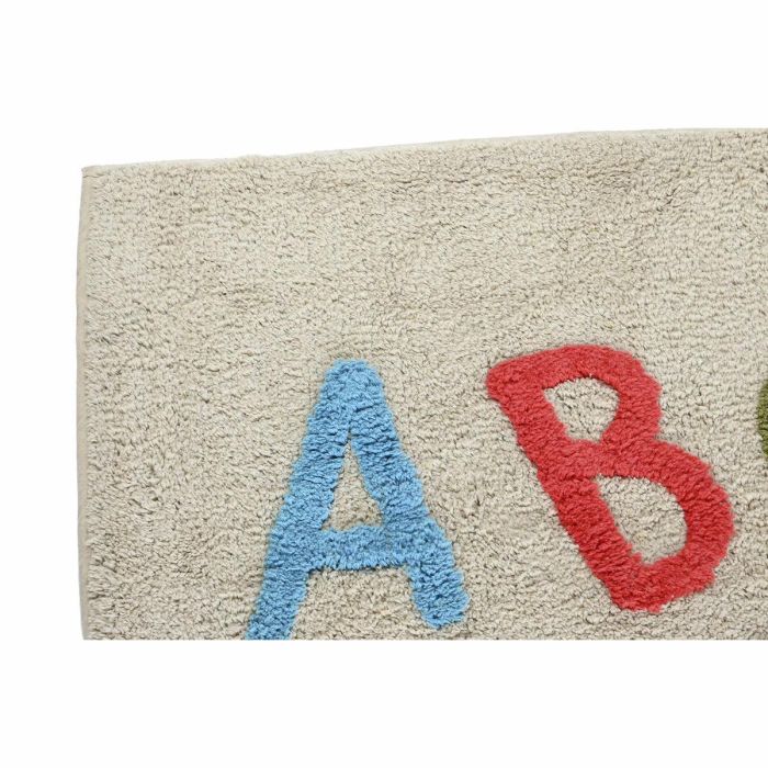 Alfombra Home ESPRIT Blanco Multicolor Infantil 100 x 150 x 1,5 cm 3