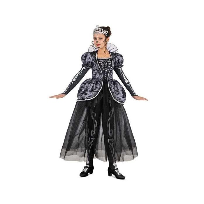 Disfraz reina de las catacumbas tiara, vestido y mallas talla 5-6 y 1 Disfraz reina de las catacumbas tiara, vestido y mallas talla 5-6 y 1